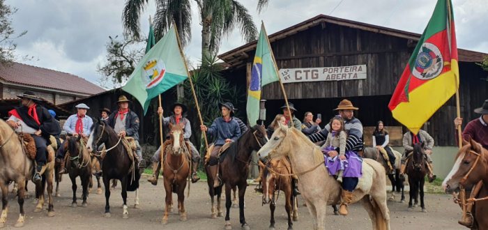 Cavalgada da Demarcação – CTG Porteira Aberta